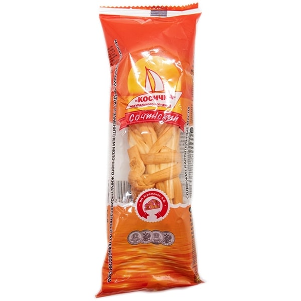 Сырный продукт Сочинский копченый чечил 47% 90 г.